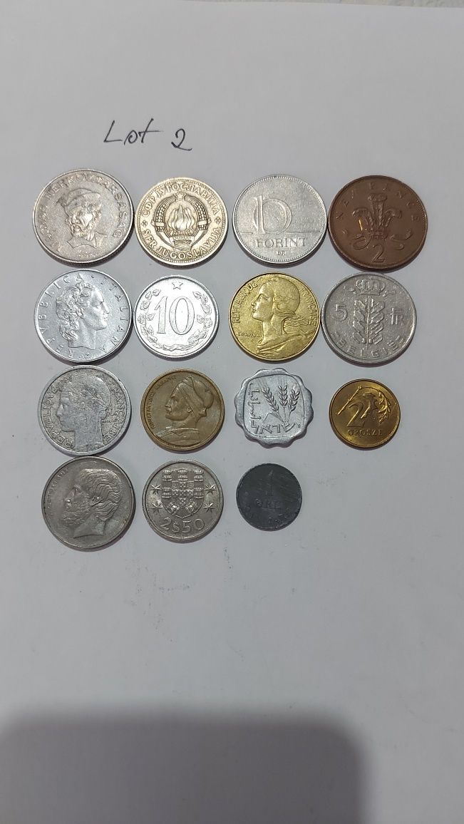 Monede vechi de colectie la 1 leu buc,toate 4 loturi 60lei
