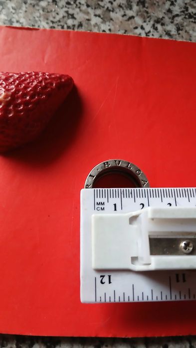 Inel masiv argint Bvulgari