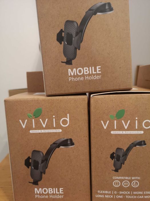 Suport telefon cu ventuza si  pentru grila masina