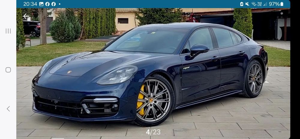 Porsche Panamera Primul proprietar in România, stare perfectă.
