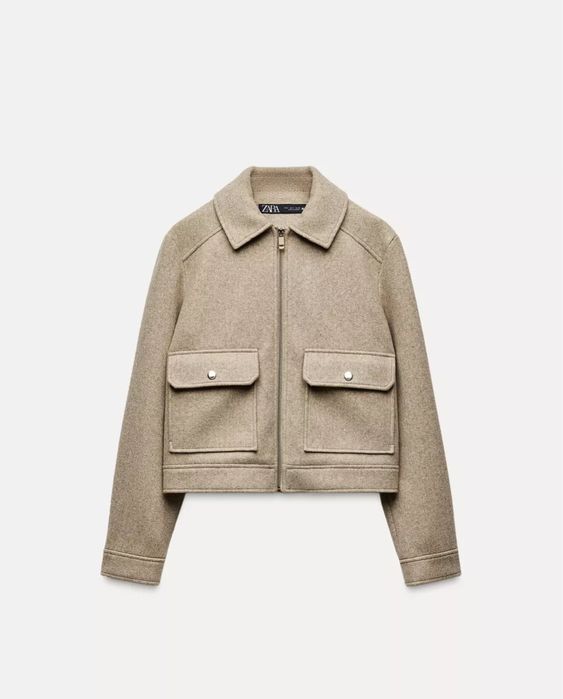 Меко яке с цип Zara