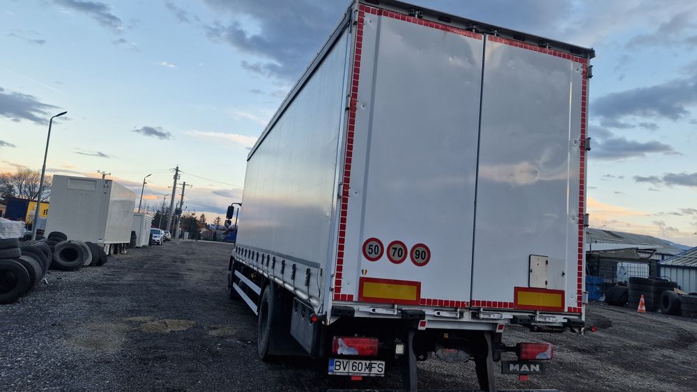 MAN TGM 18.290 prelata/box