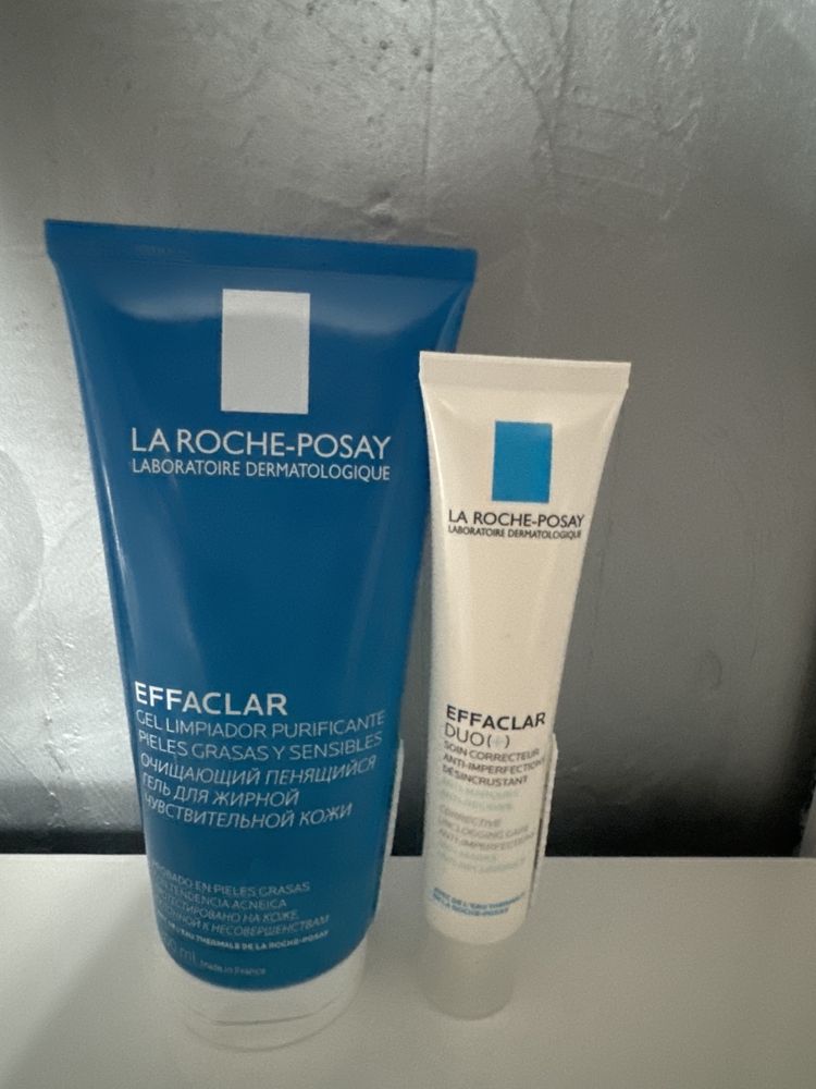 La roche posay умывашка +крем