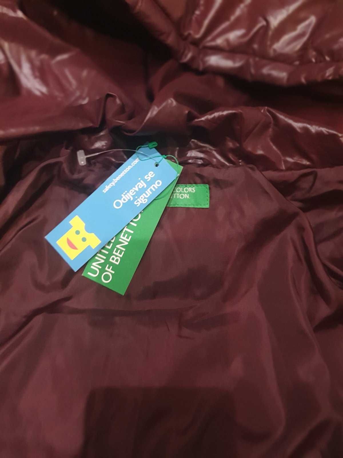 Ново Яке на Benetton 10-11г., 150см с етикет,
