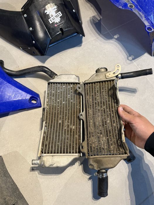 Yamaha yz450f 2017, Пластмаси , Радиатори , Седалка , Степенки, Лост.