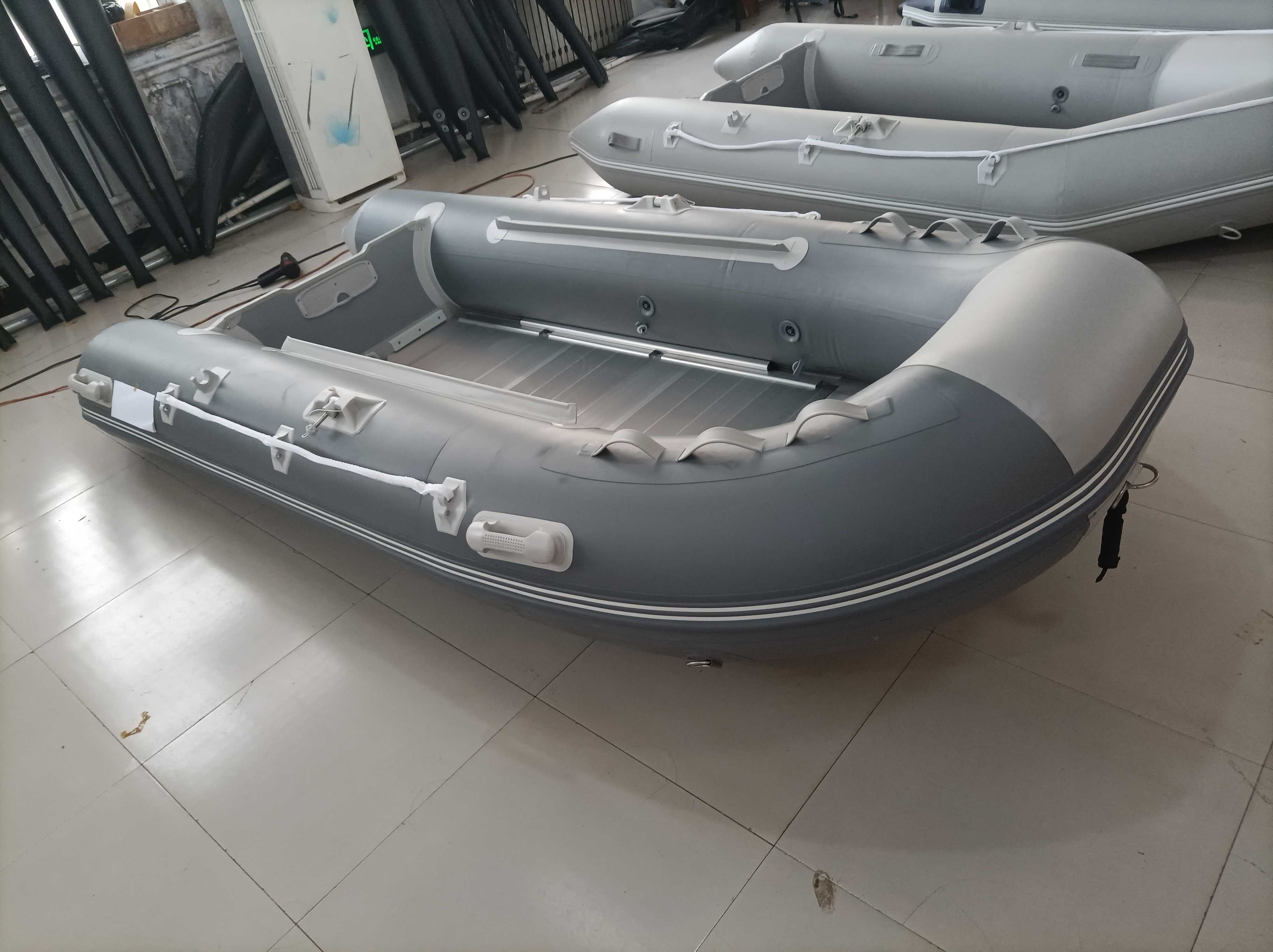 Barca Gonflabila AD 420cm Visoli cu podina din aluminiu si chila V