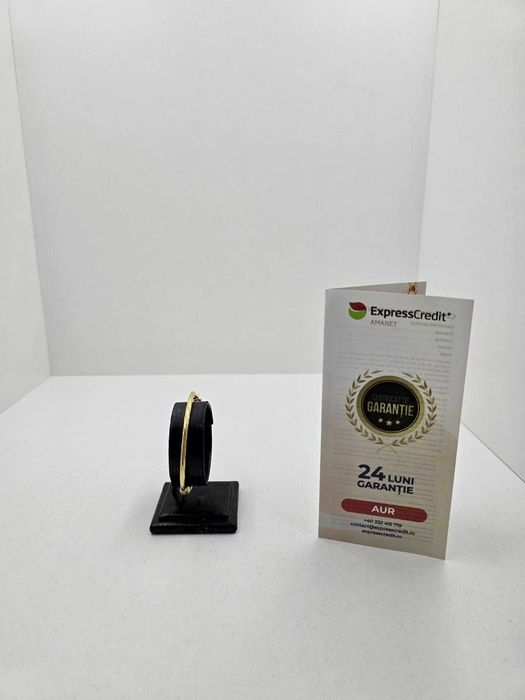 Bratara aur 18K 3.90gr (Ag25 Belvedere B.40452.4)-Garantie 2 Ani!