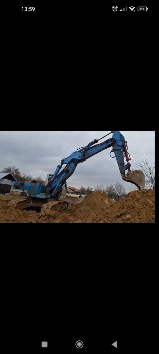 Se vinde excavator ok rh8