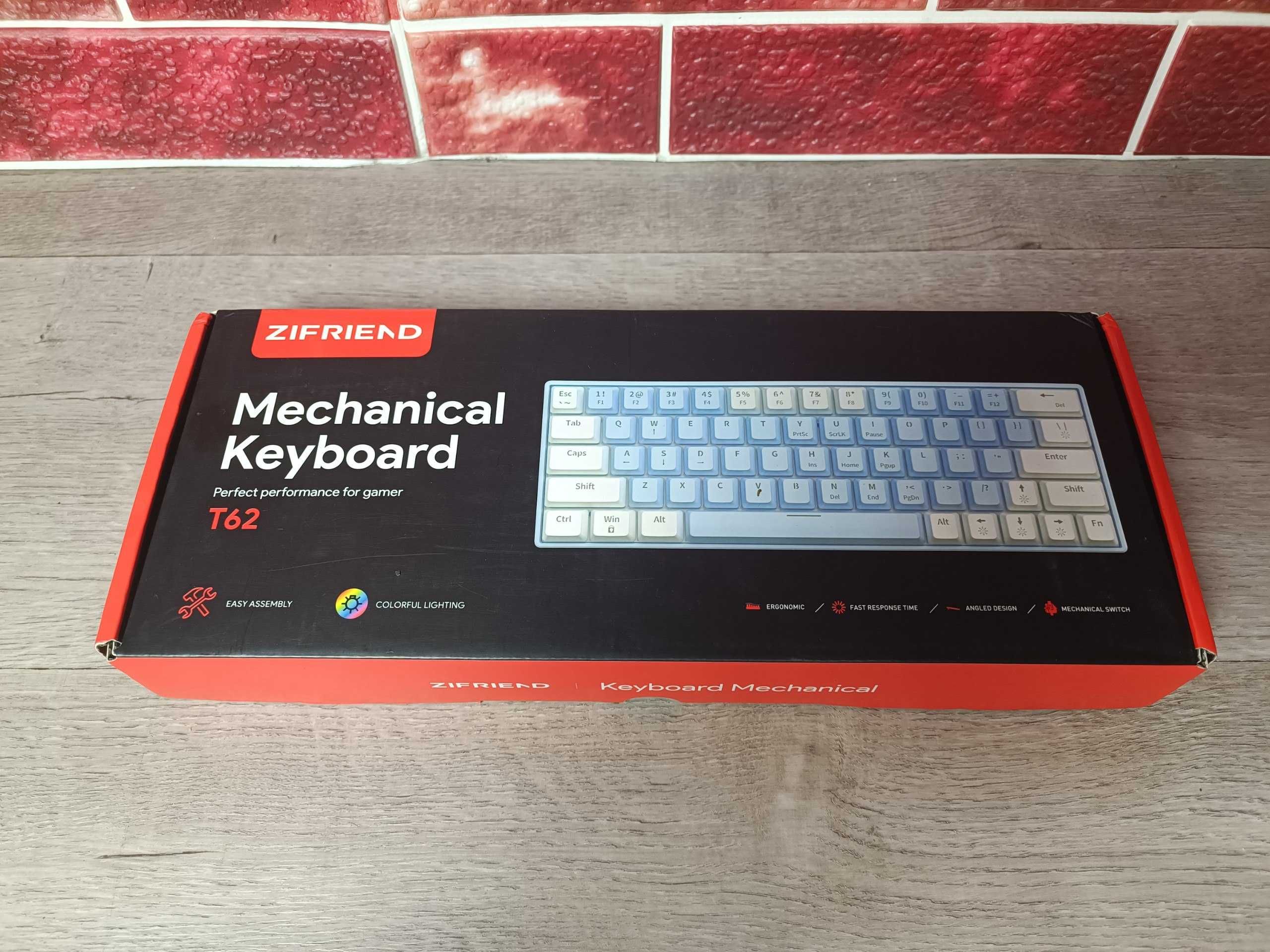 Клавиатура механическая Zifriend T62