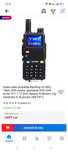 Stații walkie-talkie brand Baofeng UV-5RH.