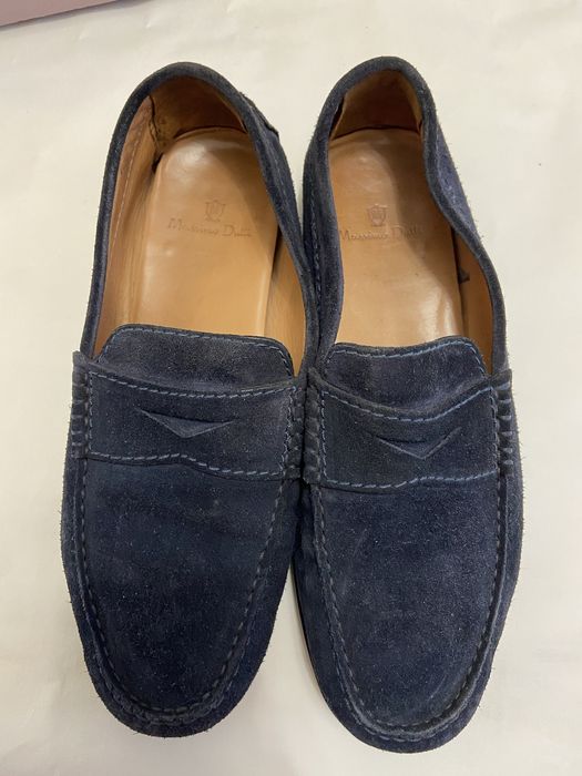 Мужские замшевые лоферы от Massimo dutti