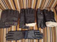 Перчатки мужские кожаные