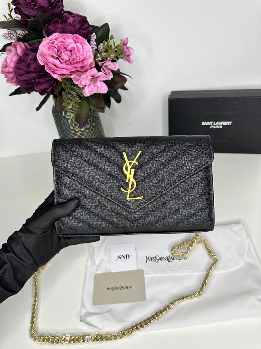 Geanta de lux YSL piele naturala 100% cutie cadou c:22