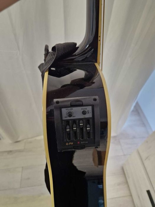 Chitară electro-acustica Tenson + husa premium Turtle Bag