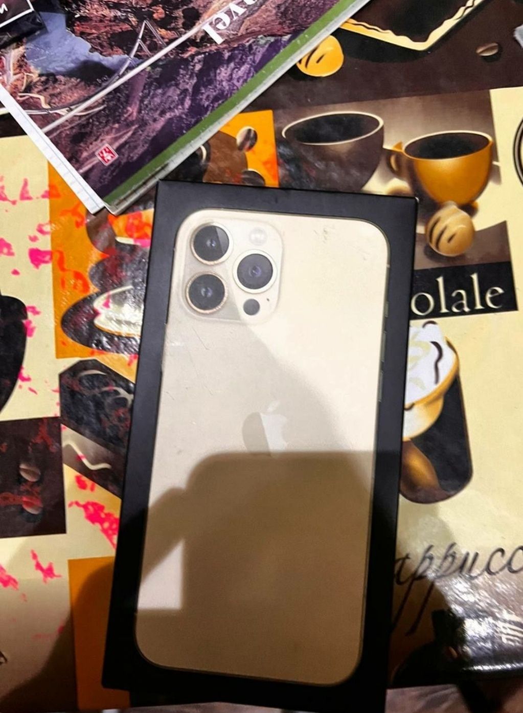 iPhone 13 pro max LLA
128 gb
Rangi Gold
Batareya 85
Hamma joyi radnoy