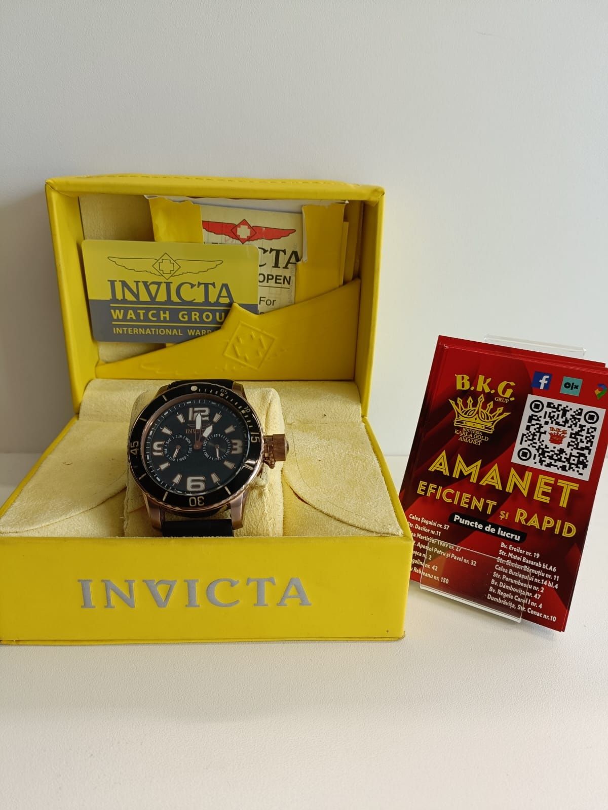 Invicta Specialty Collection Amanet BKG