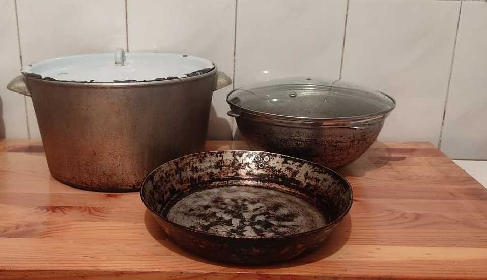 Продам казан чугунные