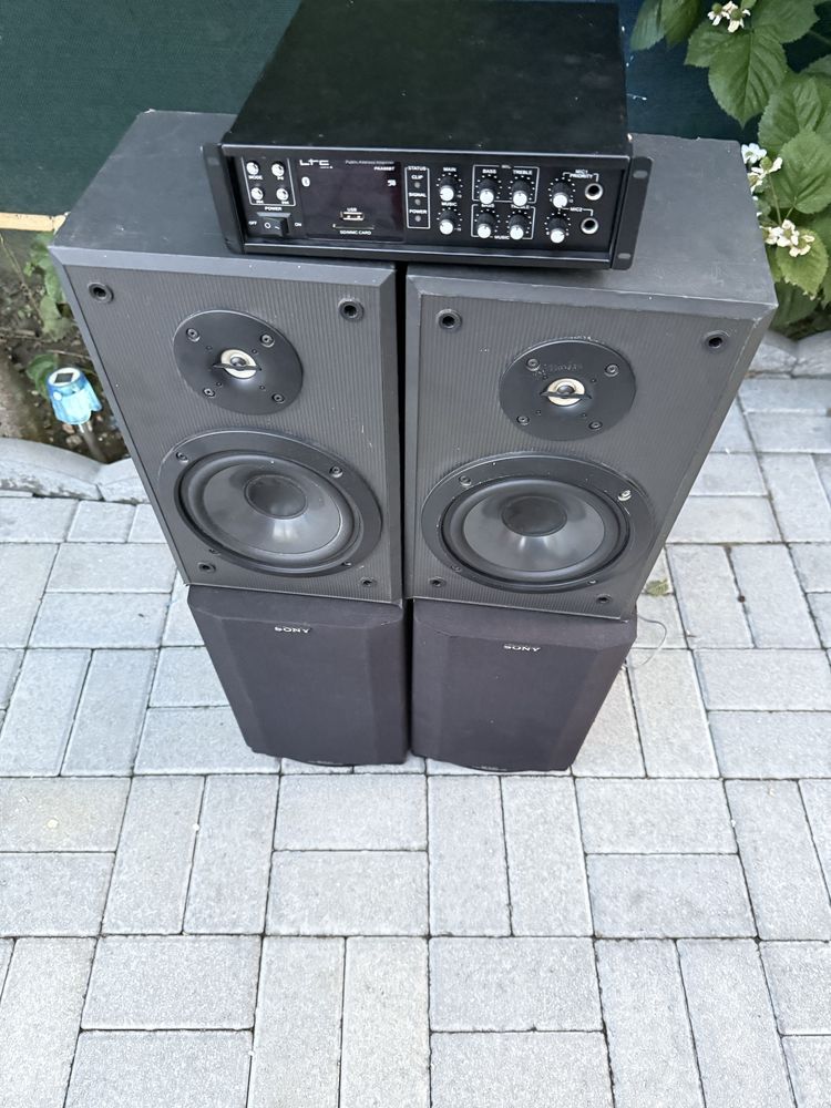 Amplificator si boxe sony