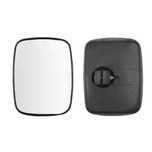 Oglinda retrovizoare exterioara panoramica Camion/Tir Partea Stanga/ Dreapta Convex Manuala Fara Incalzire 230x175mm pentru brat fi17/32mm, sticla convexa 300mm, pentru microbuse/camionete