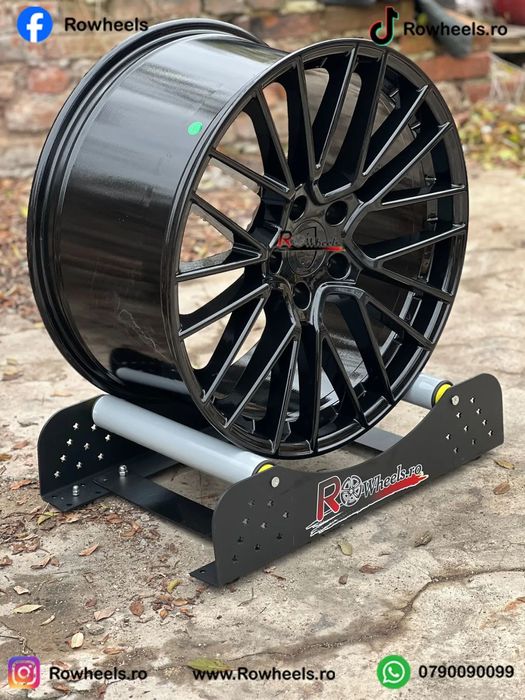 Jante Porsche R21Panamera porsche cayenne negru lucios PORSCHE anvelope vara sau iarna 285-40-21-315-35-21 jante in doua latimi