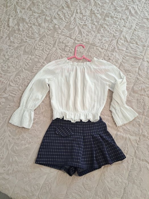 Bluza eleganta  si fusta pantaloni Zara 6 ani