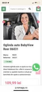 Oglinda auto Reer