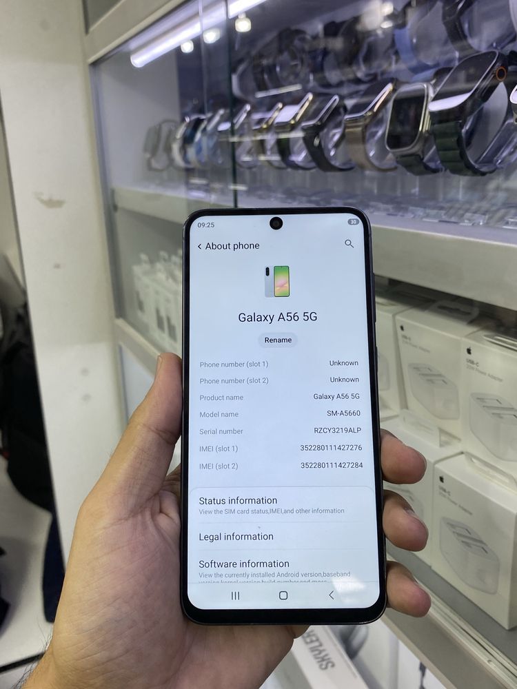 Samsung A56 8/256GB Black Titanium
