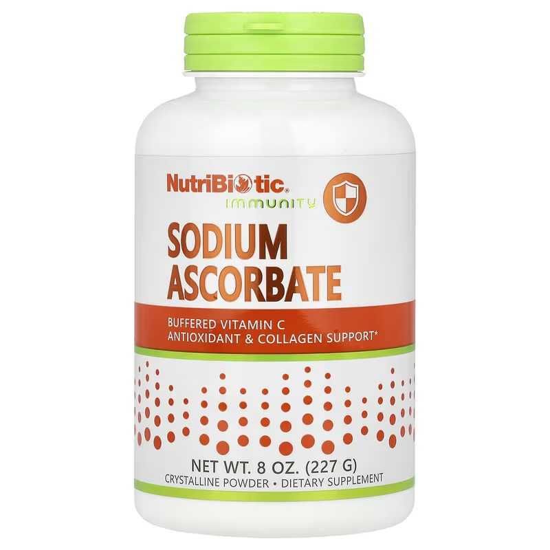 NutriBiotic Immunity Sodium Ascorbate Аскорбат натрия