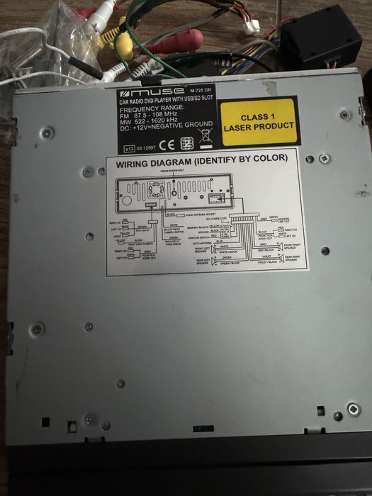 Radio,Cd,dvd rabatabil muse