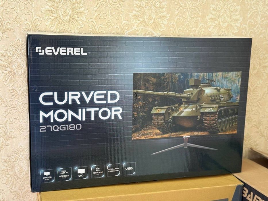 Монитор 27QG180 27, Curved, QHD, VA, 180Hz