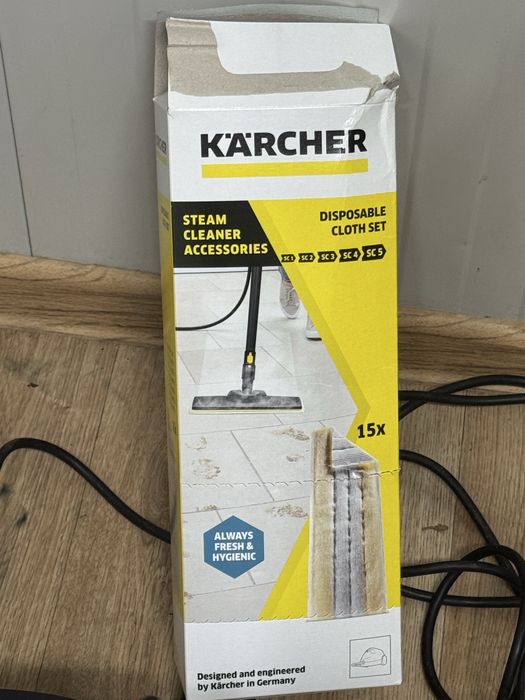 Vând aparat cu abur karcher SC5
