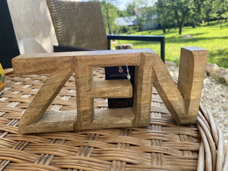 Decoratiune din Lemn, Ansamblu Zen