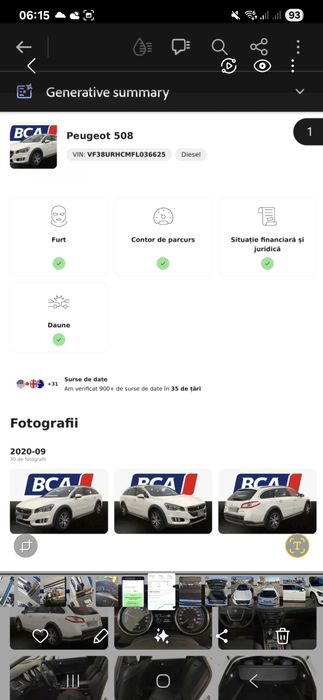 Peugeot 508 RXH HYBRID (consum mic ) Masina de familie !! 4x4