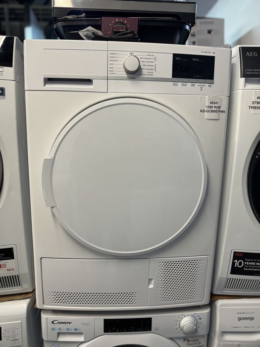 Uscător de rufe cu condensare Sharp KD-GCB8S7PW9