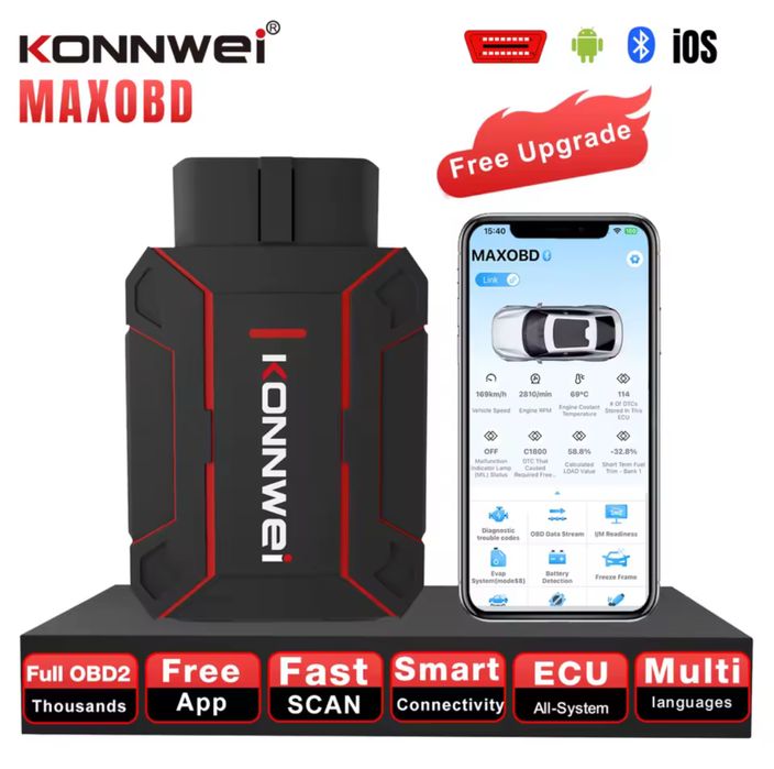 Tester Auto profesional KONNWEI KDIAG MINI Full System + Haynes Pro
