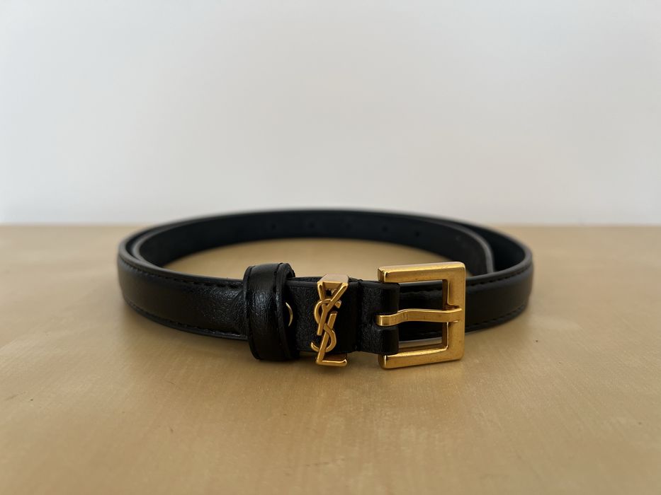 Curea Yves Saint Laurent YSL piele naturala