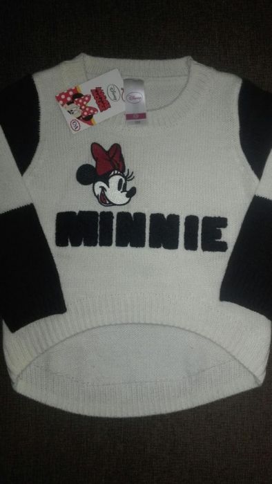 Reducere 50% Pulover Minnie Disney C&A, nr.104, 3-4 ani!