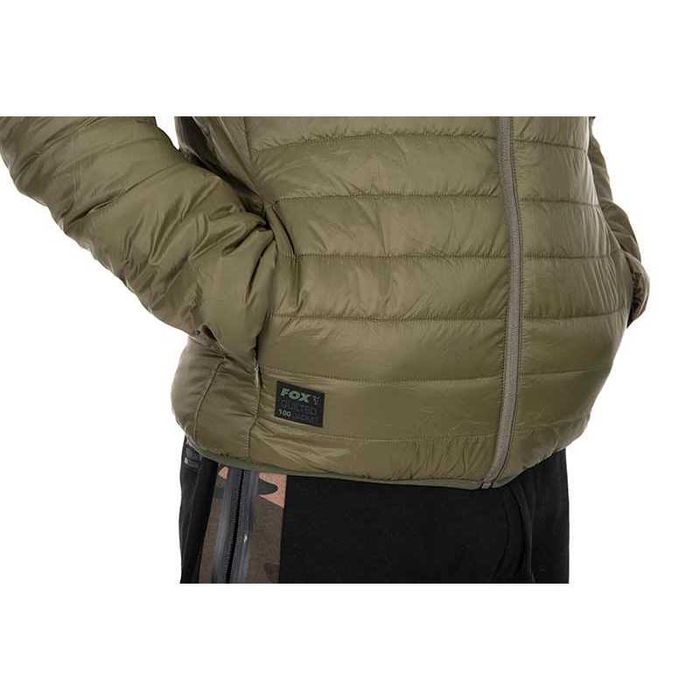 Олекотено ватирано яке Fox Quilted 100 Jacket – Olive