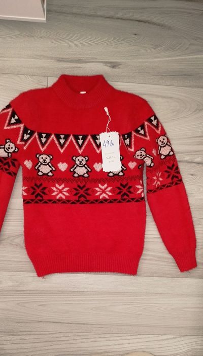 Pulover fete pt Crăciun