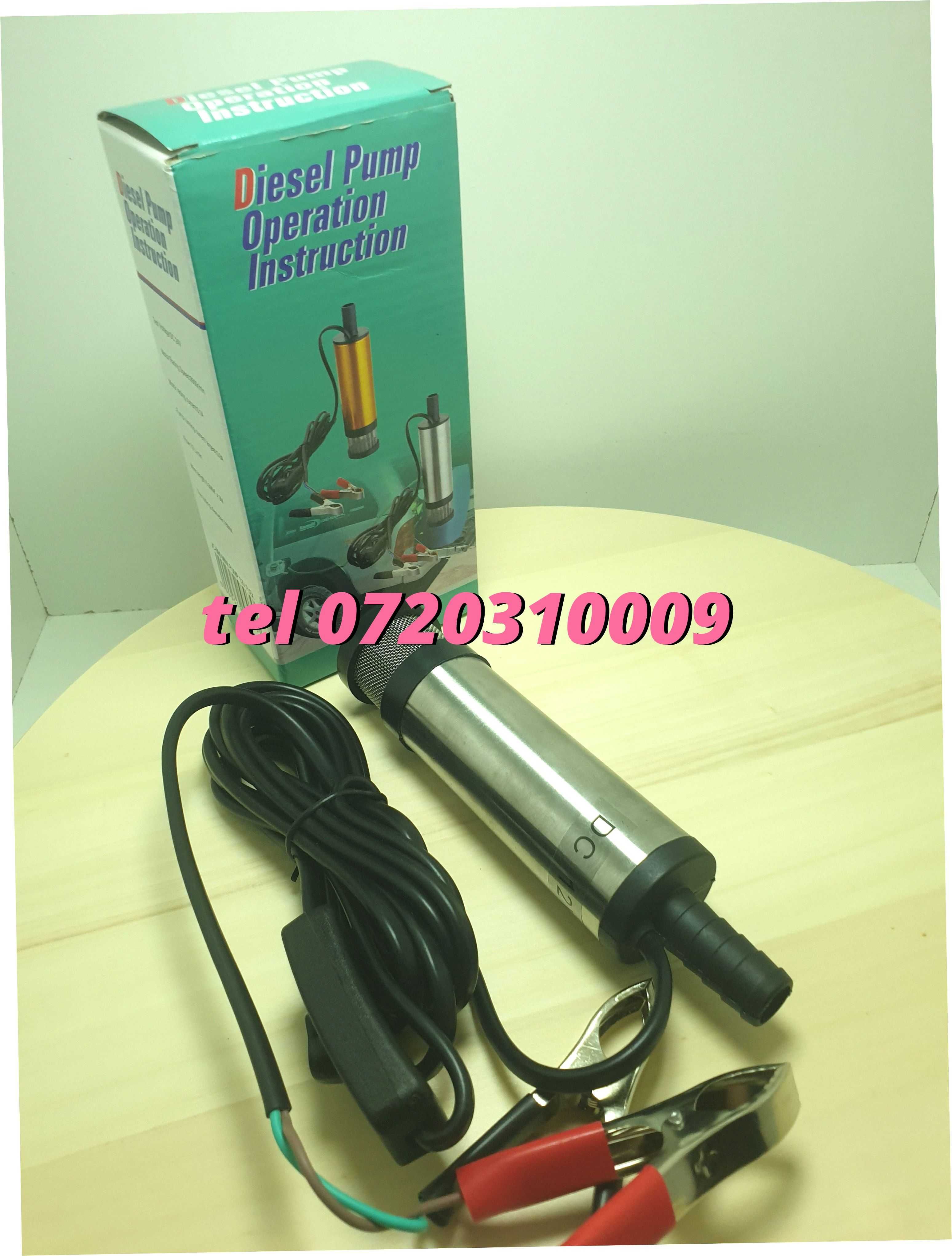 Pompa Submersibila Cu Ulei 12v  230v 38mm