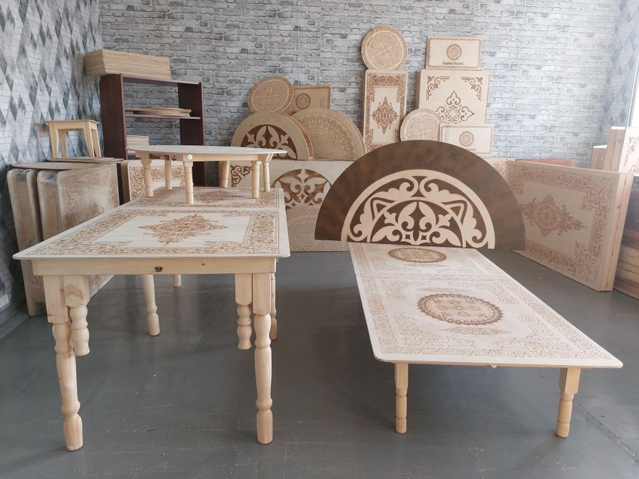 Стол складной низкий стол жерстол дастархан трансформер стол жиналмалы