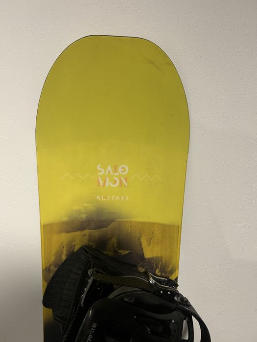 Snowboard Salomon Wild Card 160 (rocker) cu legaturi