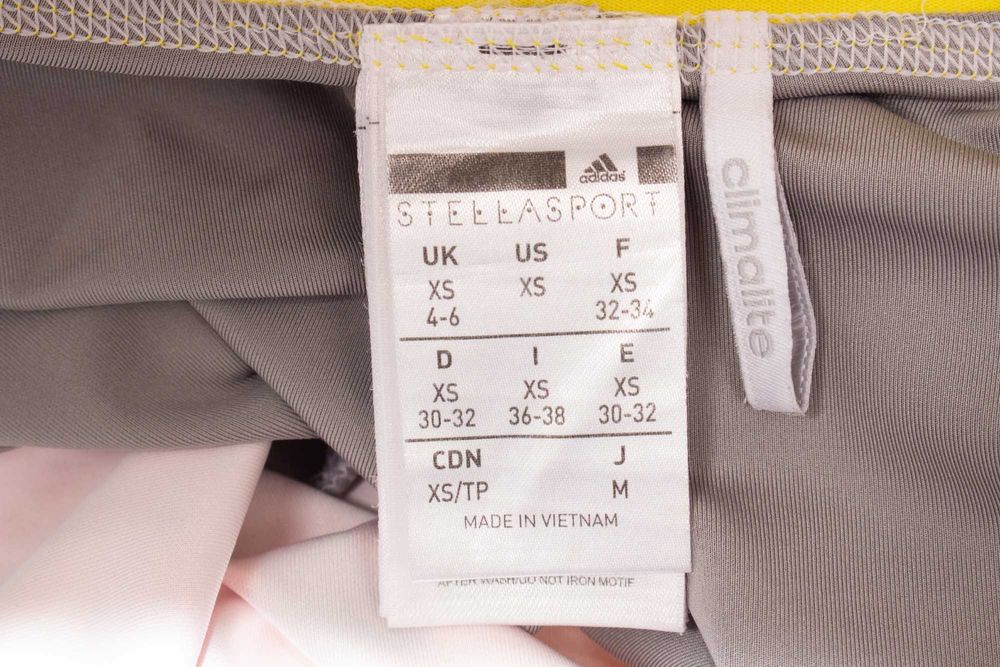 Adidas Stella McCartney оригинален дамски клин рози висока талия XS