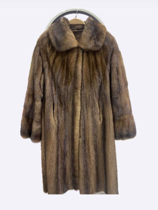 Шуба норковая длинная