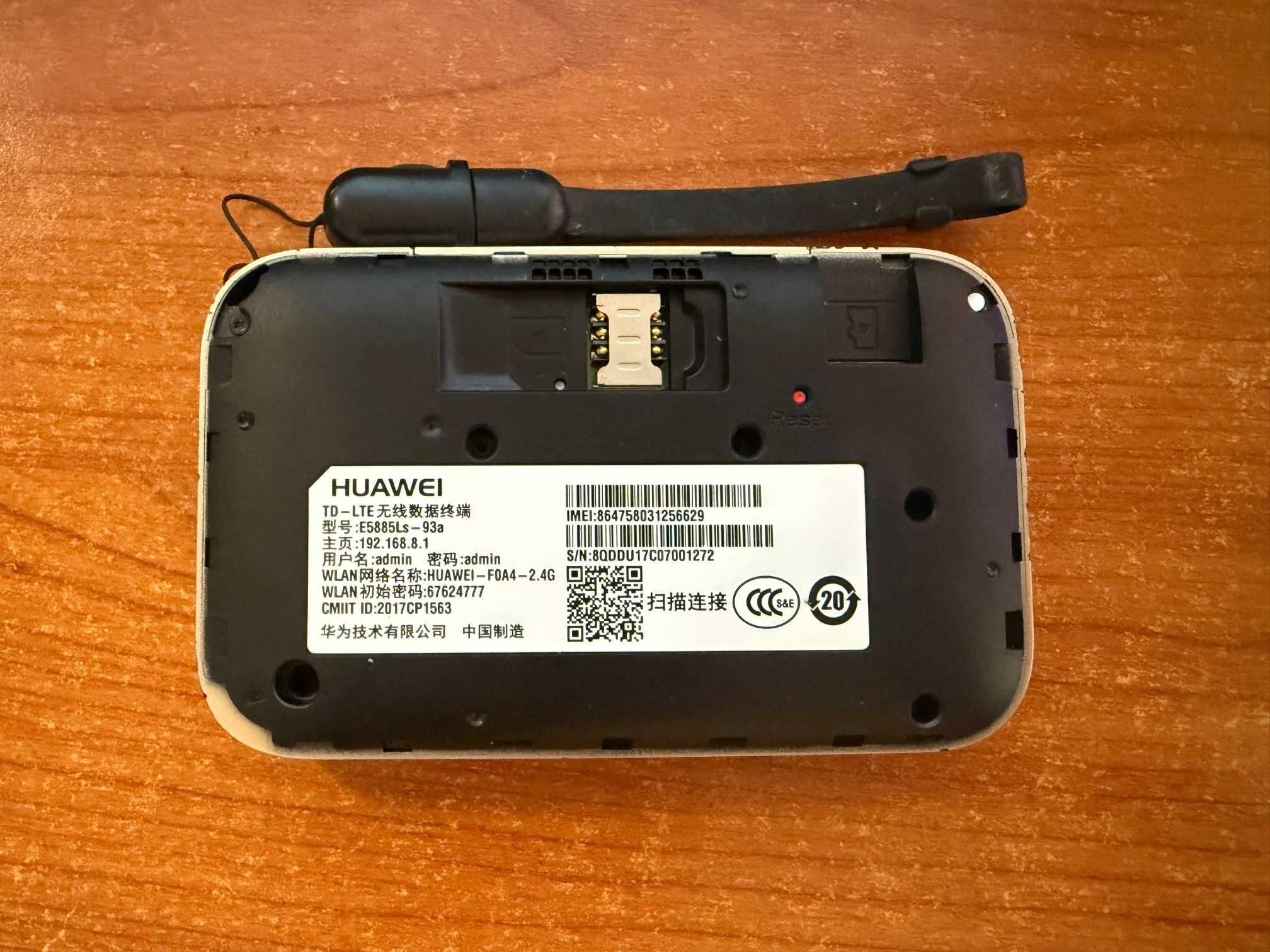 Бисквитка/Рутер LTE Хуавей E5885 WiFI router Huawei E5885LS-93a CAT6