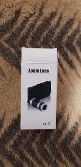 Zoom optic telefon mobil