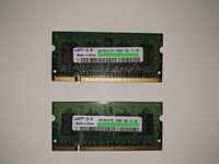 Memorie RAM Laptop SODIMM DDR2 2x1GB 667MHz Samsung
