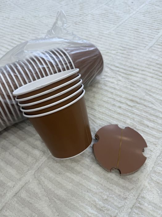 Ведро бумажное для крылышек 1 л упаковка