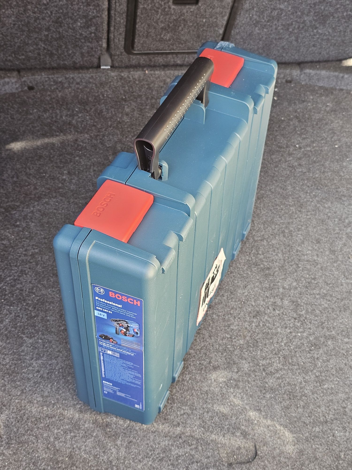 Ciocan rotopercutor Bosch GBH 18V-21 2x 4.0Ah, GAL L-BOXX - 0611911106