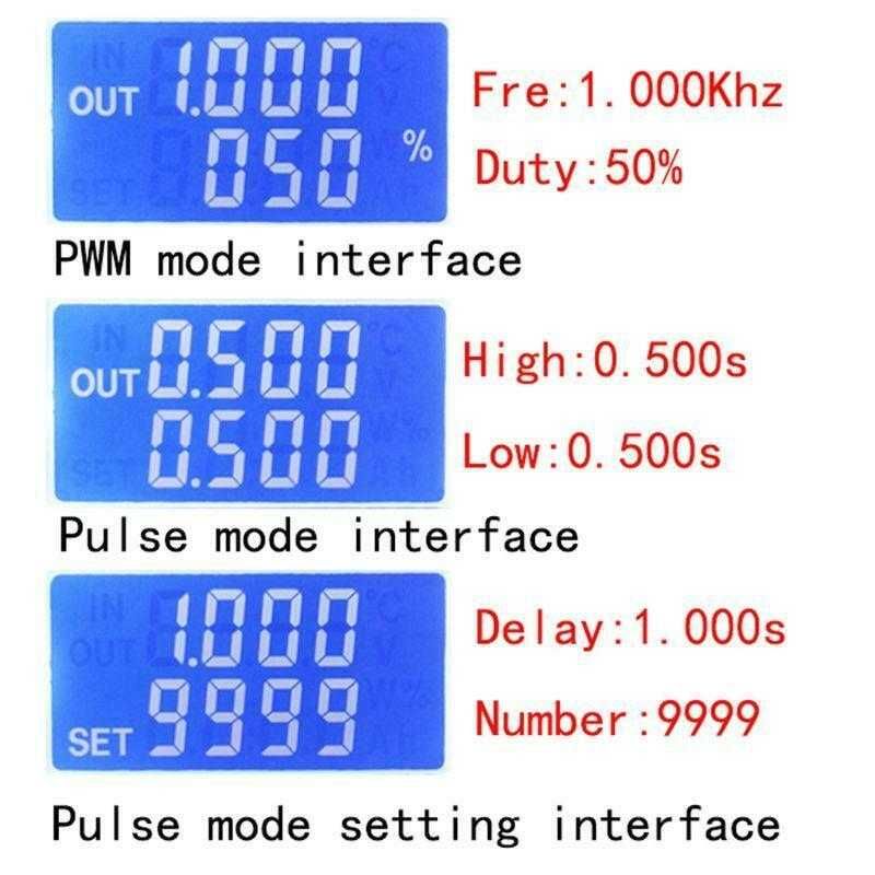 PWM DC 3.3-30V- frecventa continua, Nou ambalat!